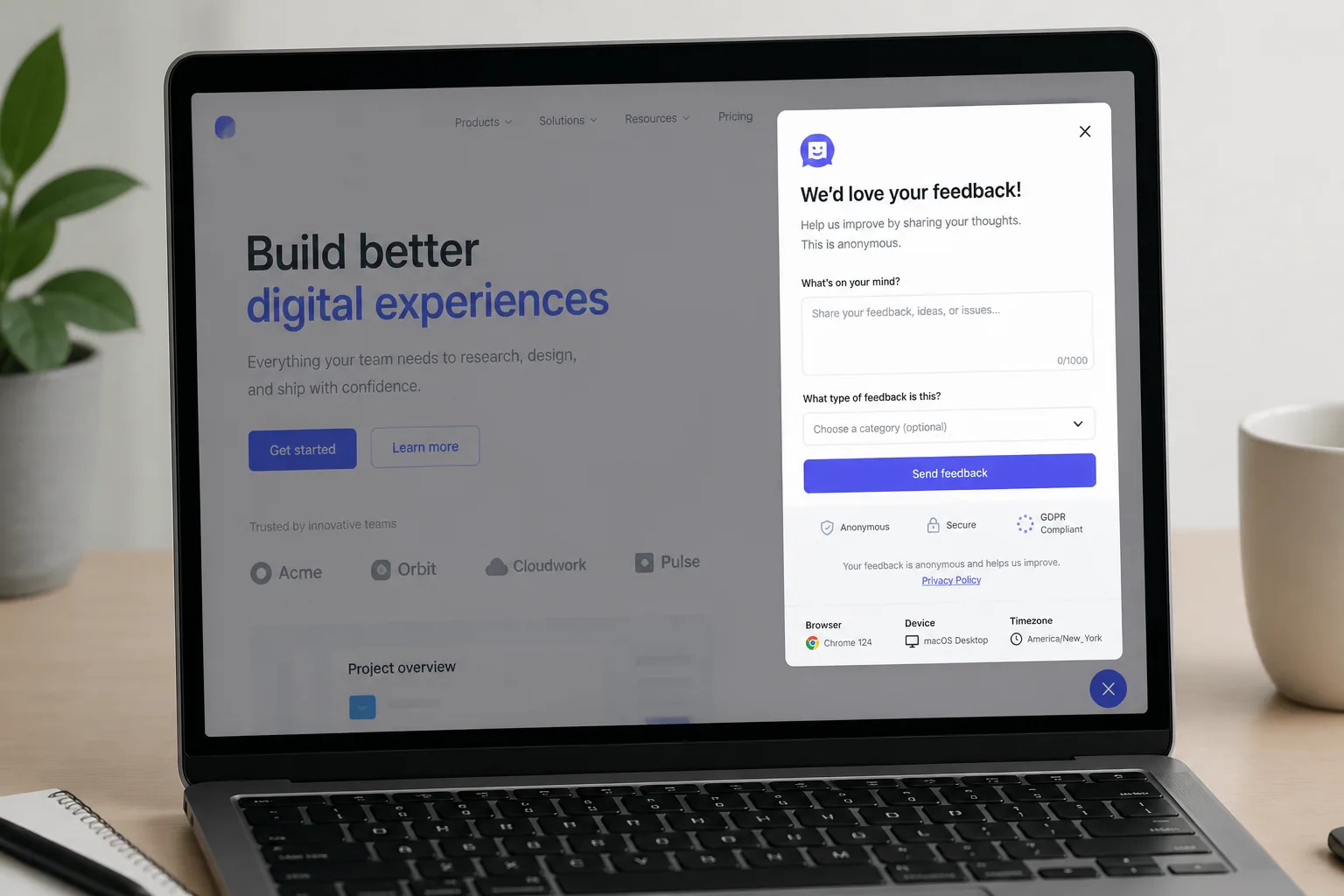 Best Practices for Collecting Better Feedback From Anonymous Visitors