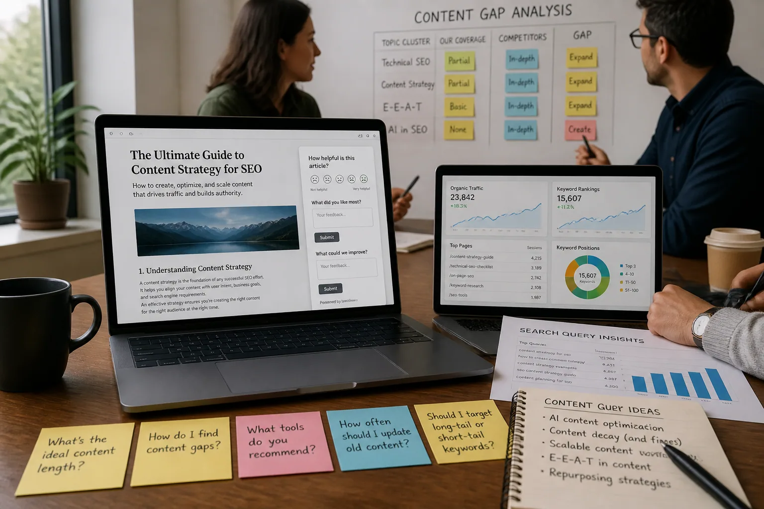 How to Use Feedback Widgets to Improve Search Intent Alignment Across Large Content Websites