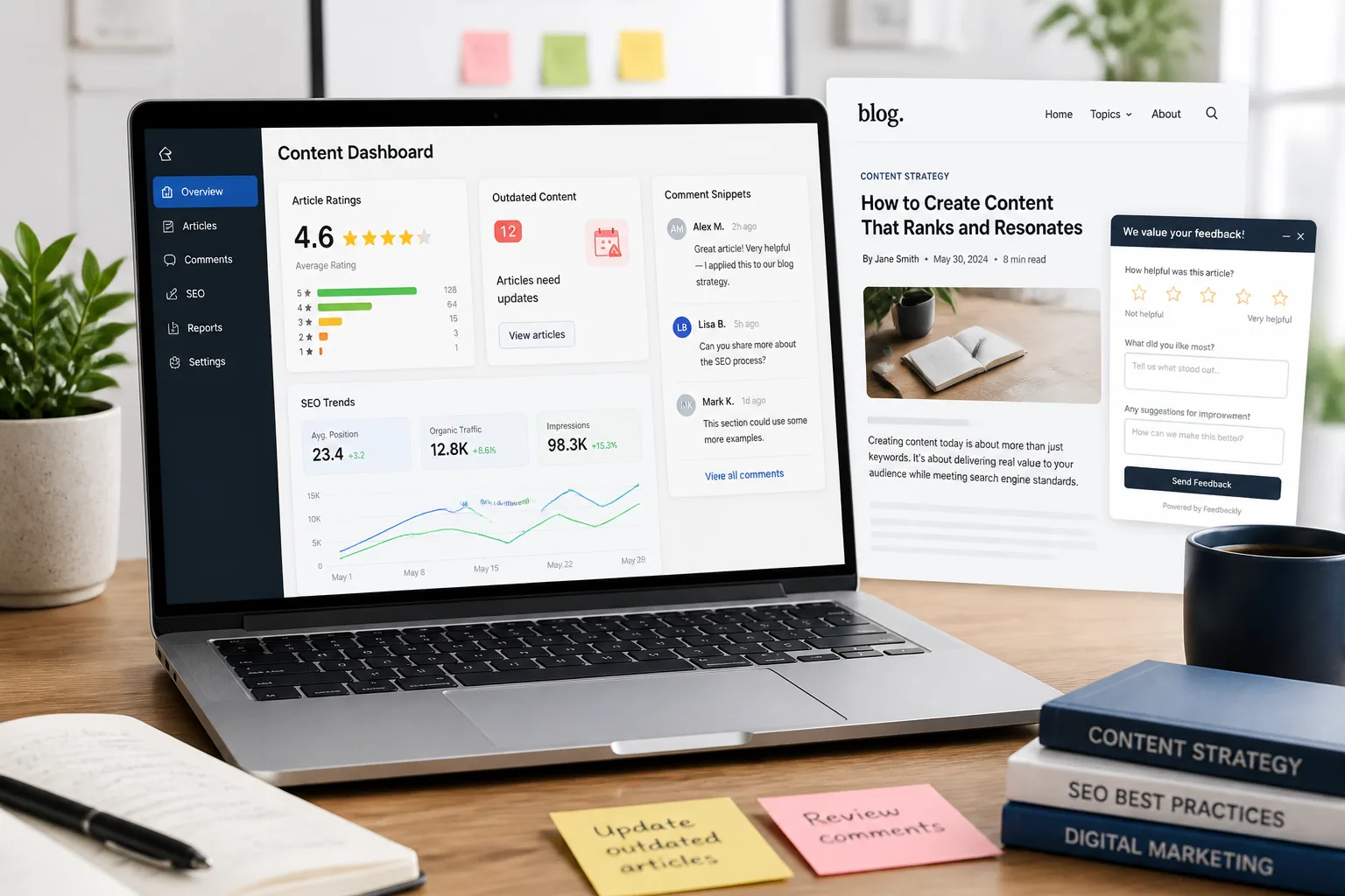 How Website Feedback Widgets Can Drive Content Strategy and Cut Content Maintenance Costs